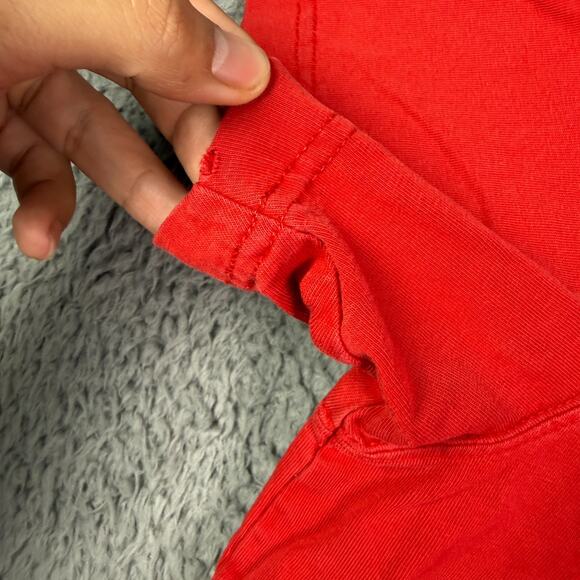 Abercrombie & Fitch Muscle Fit Shirt Mens M Red Longboard Instructor Vintage Y2K - Picture 4 of 10